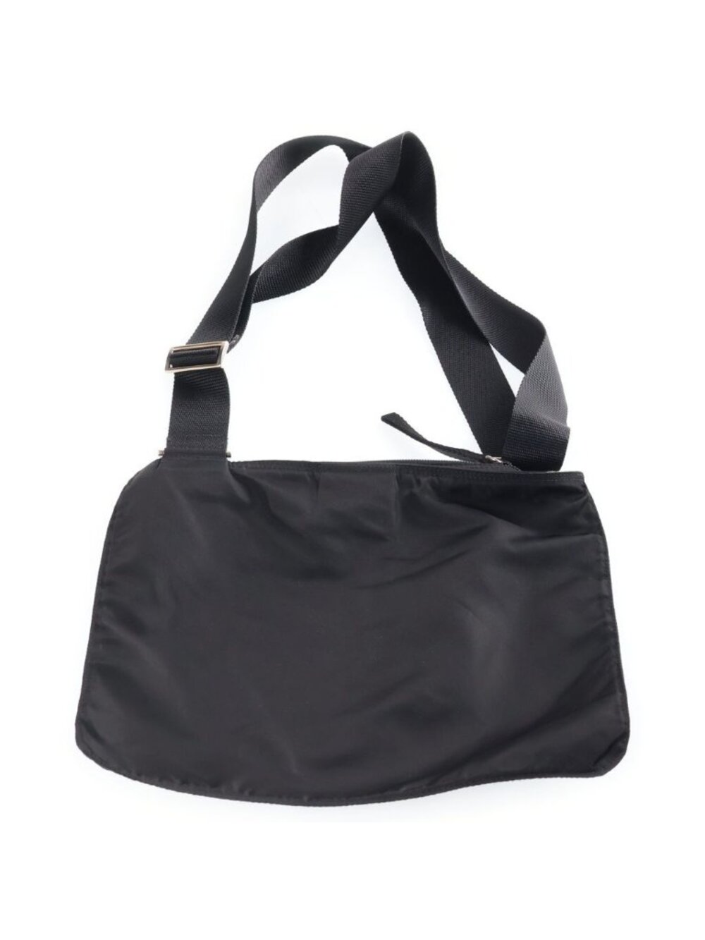 Prada Nylon Shoulder Bag Crossbody Black